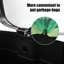 Garbage bin, Soft & Silent Lid Open Close