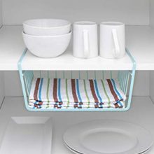 Smart Design Undershelf Storage Basket - Small - Snug Fit Arms