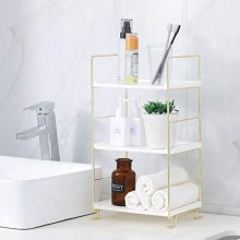 3-Tier Bathroom Countertop Organizer,Freestanding Stackable Organizer
