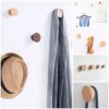 HomeDo Wood Wall Hooks Hat Rack