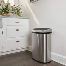 Automatic Kitchen Trash Can for Bathroom