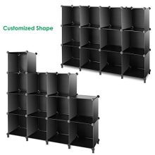 Organizer for Bedroom Book Shelf 12-Cube
