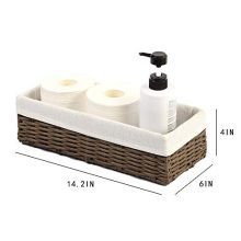 Organizer Basket Bin Toilet Paper Basket Storage