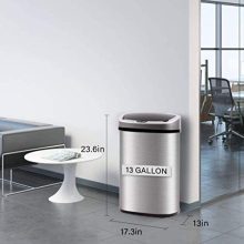 Automatic Kitchen Trash Can for Bathroom