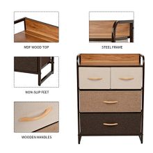 YOUNIS Dresser Organizer Cabinet Drawer Storage
