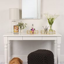 Kate and Laurel Felicia Metal Mirrored Ornate Set