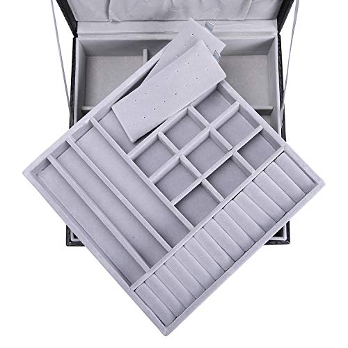 Large Lockable Display Jewelry Holder