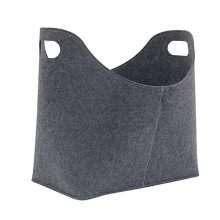 Firewood Storage Basket or Laundry Hamper Newspaper