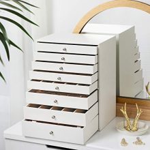 Large Jewelry Case, Ideal for Necklaces