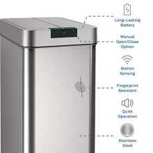 21 Gallon Automatic Trash Can for Kitchen