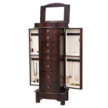 SONGMICS Jewelry Cabinet Armoire Storage Chest
