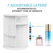 360 Makeup Organizer Large Capacity Makeup Box Acrylic