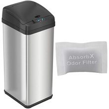 iTouchless 13 Gallon Touchless Sensor Trash Can