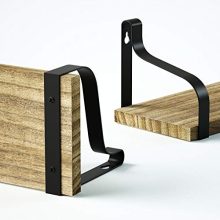Rustic Wood Wall Storage Shelves for Bedroom, Living Room