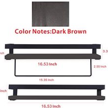 PENGKE Set of 2 Floating Wall Ledge Shelf,Floating Shelves Wall Mounted