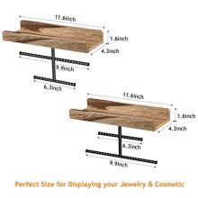 Hanging Jewelry Organizer Wall Mounted Earring Holder