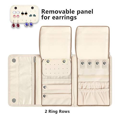 Teamoy Jewelry Roll, Jewelry Travel Organizer for Necklaces