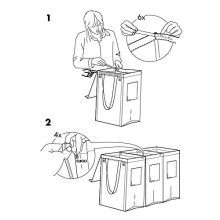 Recycle Bag Waste Basket DIMPA IKEA