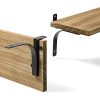 Rustic Wood Wall Storage Shelves for Home Decor Bedroom