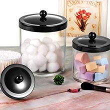 Clear Plastic Storage Jars with Rust Proof