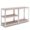 Giantex 4 Pcs 5-Tier Storage Shelves, Garage Shelving Units