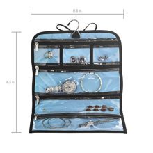 Travel Jewelry Roll Bag