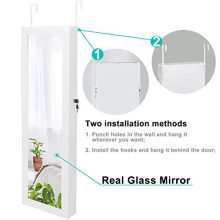 Mounted Jewelry Organizer with Full Length