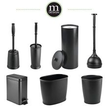 Plastic Free Standing Toilet Paper Holder Canister