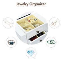Giantex Jewelry Cabinet Armoire Box Storage Chest
