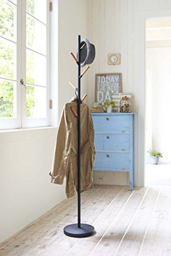Stylish Plain Coat Hanger – Sleek Black Design for Home Organization