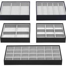 Magic Stackable Jewelry Trays - Elegant and Efficient Storage Solution for Your Precious Accessories! ✨