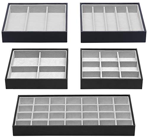 Magic Stackable Jewelry Trays - Elegant and Efficient Storage Solution for Your Precious Accessories! ✨