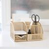 Designer Metal Gold Desk Organizer - Metal with Gold Finish