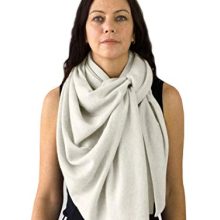 Stay Cozy in Style – Jet&Bo 100% Pure Cashmere Travel Wrap, Scarf & Blanket
