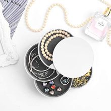 Jewelry Organizer, Small Jewelry Box Earring Holder for Women