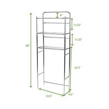 Mind Reader 3 Tier Organizer, Bathroom Space Saver