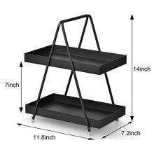 Bathroom Countertop Organizer Vanity Tray Cosmetic