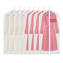 KEEGH Clear Garment Bags Long Dress Jacket Cover