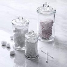 Jar-Bathroom Storage Organizer Canisters