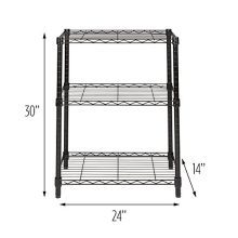 Honey-Can-Do 3-Tier Heavy Duty Adjustable Shelving Unit