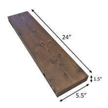 Rustic Farmhouse 3 Tier Floating Wood Shelf