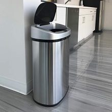 Touchless Trash Can with Odor Control System