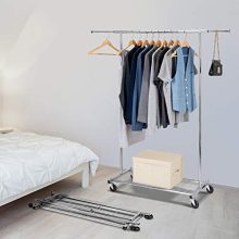 Bextsware Clothes Garment Rack On Wheels