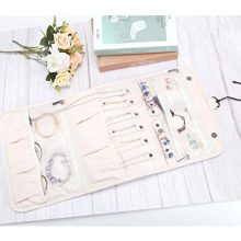Caperci Hanging Travel Jewelry Organizer Case