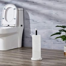 zccz Free Standing Toilet Paper Holder, Bathroom Toilet Tissue Roll