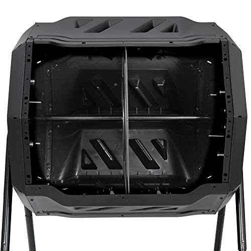 Dual Chamber Large Composting 43 Gallon