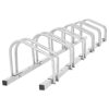 Houseware 6 Bicycle Floor Parking Adjustable Storage