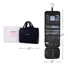 Velvet Hanging Jewelry Organizer Roll with Hook Foldable