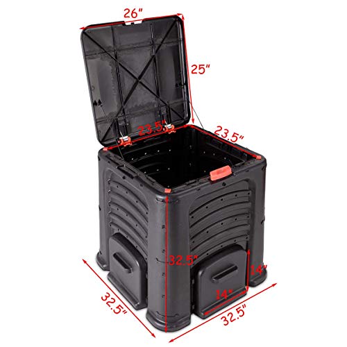 Goplus Compost Bin 115-Gallon Large
