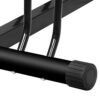 2-Bike Floor Stand: Metal Garage Storage Parking Rack for Efficient Bicycle Organization
